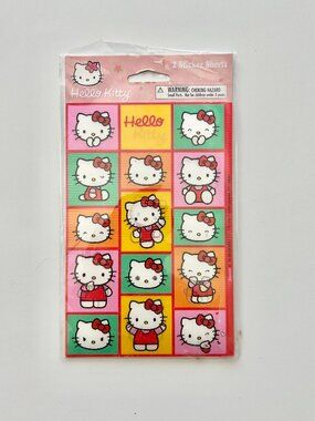 Vintage 2009 Sanrio Hello Kitty Lenticular Stickers